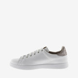Tenis Piel Glitter Nude
