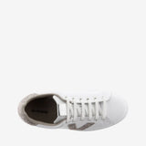 Tenis Piel Glitter Nude