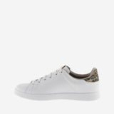 Tenis Piel Glitter Taupe