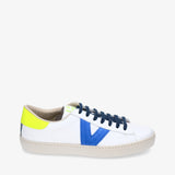 Zapatillas Berlín piel y serraje Amarillo