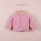 Chaquetita punto rosa
