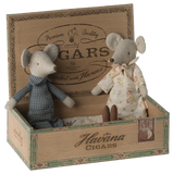 Abuelos ratón en caja