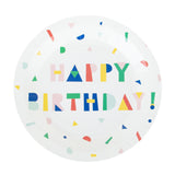 Platos de papel - Happy Birthday