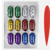 Glitter Goo Gemstone Sparkle (Set 12 pc)