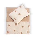 Set Edredón y Almohada Teddy Musa Camel