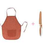 Pack delantal Dots Brown