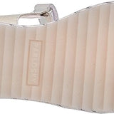 Sandalia plana blanca