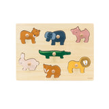 Puzzle de animal de madera 7 piezas