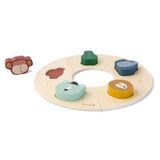 Puzzle redondo de madera