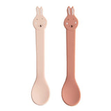 Pack 2 cucharas silicona Mrs. Rabbit