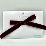 Lazo Velvet Granate
