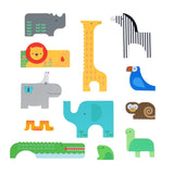 Puzzle apilable Safari