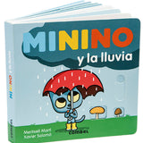 Minino y la lluvia