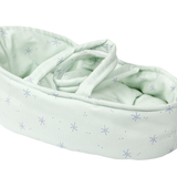 Capazo 26cm verde estrellita