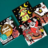 Lámina de terciopelo HoHoHo