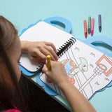 Libro con Pinturas y Pegatinas Dinos