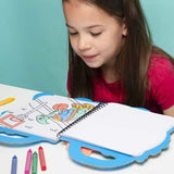 Libro con Pinturas y Pegatinas Dinos