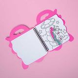 Libro con Pinturas y Pegatinas Unicornio Lily