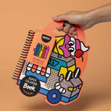 Libro con Pinturas y Pegatinas Yummy