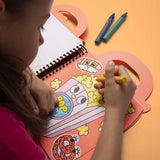 Libro con Pinturas y Pegatinas Yummy