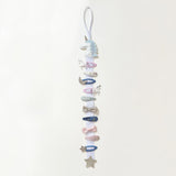 Percha con clip de unicornio