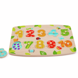 Puzzle de números con Pinzas