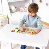 Puzzle de números con Pinzas