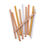 Timoti mustard reusable straws