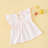Vestido jogging ondas crudo