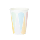 Vasos de papel - Colores pastel