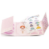 Tinyly Miss Lilyruby - pegatinas reutilizables