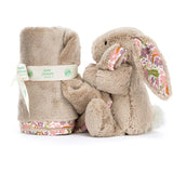 Dou Dou Blossom Beige Bunny 'Petal' Soother