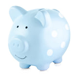 Hucha cerdito azul