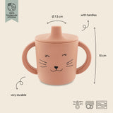 Taza silicona Mrs. Cat