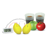 Set ciencia verde reloj de patata