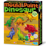 Mold and paint dinosaurs