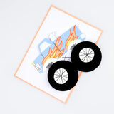Tarjeta Popup Monster Truck