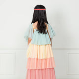 Disfraz Rainbow Ruffle Princess