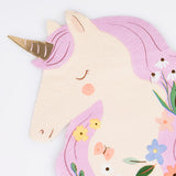 Servilletas forma Unicornios