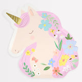 Platos de unicornios