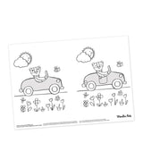 Pack 40 Manteles Para Colorear