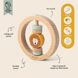 Sonajero madera Mr. Lion