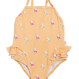 Bañador cacatúas amarillo