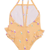 Bañador cacatúas amarillo