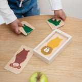 Puzzle de Madera Animales Combinable