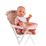 TRONA CON BANDEJA Y BABERO MARTINA