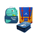 Libro Sensorial con Mochila Azul - Rutinas