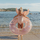 Flotador Cola Sirena Rosa