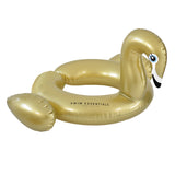 Flotador cisne dorado