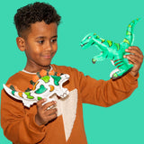 DINOSAURIOS: 2 Inflables + Pegatinas de Espuma
